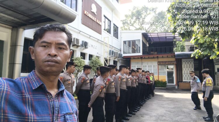 Pengamanan Aksi Mahasiswa di Komnas HAM Berlangsung Kondusif, 39 Personel Diterjunkan