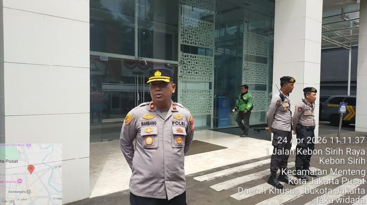 Apel Pasukan Siaga Unras di Kebon Sirih, 66 Personel Gabungan Amankan Aksi Mahasiswa