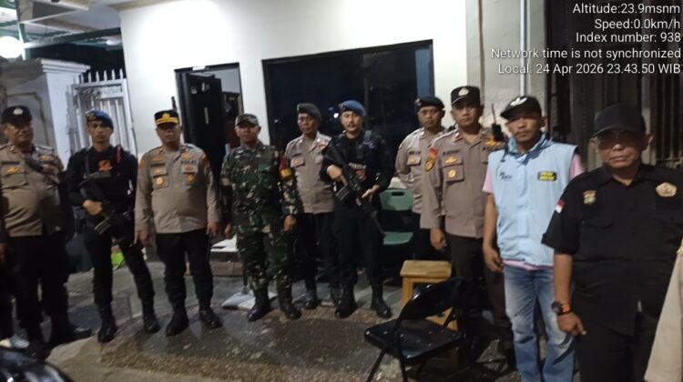 Patroli Rumah Pejabat, Polsek Metro Menteng Perketat Kamtibmas Menteng