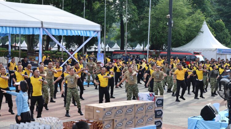 Olahraga Bareng Kodam Jaya–Polda Metro Jaya, Jaga Kebugaran Sekaligus Perkuat Sinergi
