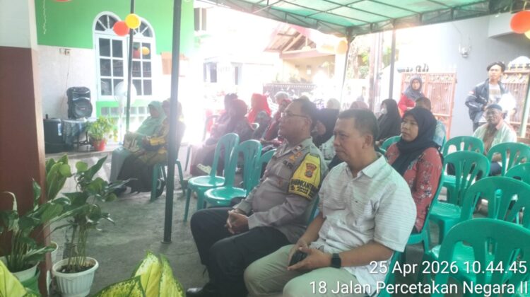 Hangatkan Kebersamaan, Polisi Hadiri Halal Bihalal Warga Johar Baru
