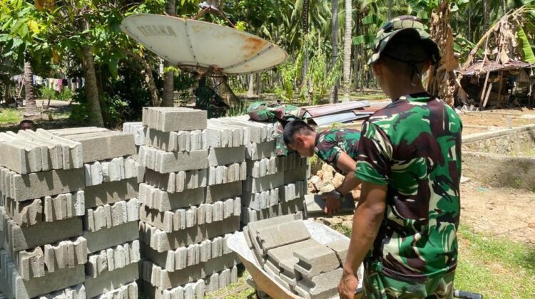 Strategi “Jemput Bola” Satgas TMMD 128 Boalemo: Percepat Pembangunan dengan Efisiensi Distribusi Material
