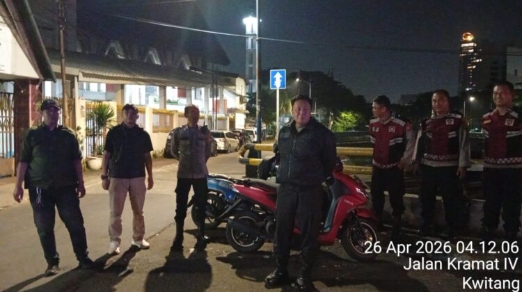 Polsek Senen Gencarkan Patroli Dini Hari, Antisipasi Tawuran dan Kejahatan Jalanan