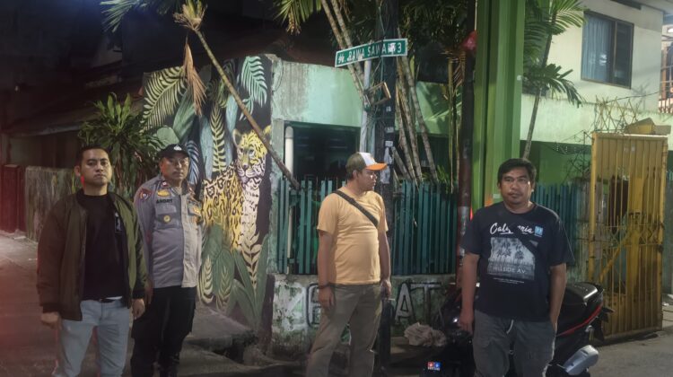 Antisipasi Kerawanan Dini Hari, Polsek Johar Baru Sisir Titik Rawan Lewat Patroli Kewilayahan