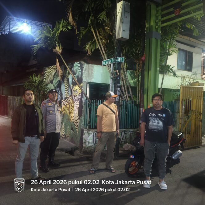 
					Antisipasi Kerawanan Dini Hari, Polsek Johar Baru Sisir Titik Rawan Lewat Patroli Kewilayahan