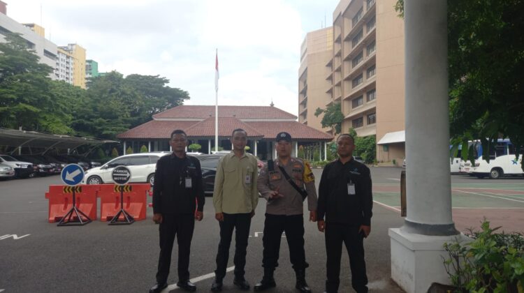 Bhabinkamtibmas Kenari Sambangi Gedung Perpustakaan Nasional Salemba, Perkuat Sinergi Kamtibmas di Wilayah Senen
