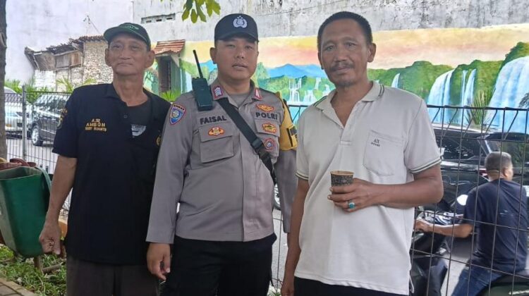 Bhabinkamtibmas Kenari Gandeng Ketua RT dan Pokdar, Ajak Warga Perkuat Keamanan Lingkungan