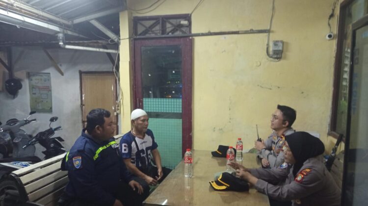 Sinergitas Tiga Pilar dan Warga, Siskamling di Perbatasan Petamburan–Benhil Berjalan Kondusif