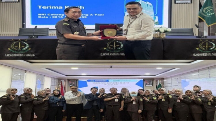 BRI KC Tangerang Ahmad Yani Gelar Sosialisasi Employee Benefit Payroll di Kejaksaan Negeri Kota Tangerang