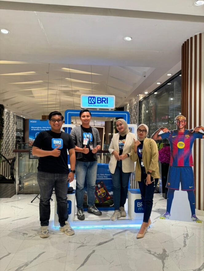 
					BRI Tangerang Merdeka Gelar Pameran Barcelona Campaign di SOGO Department Store