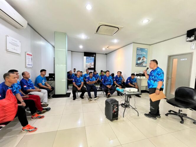 
					BRI BO Ciputat Gelar Sosialisasi Satpam Bersama Vendor Rajawali Catur Perkasa