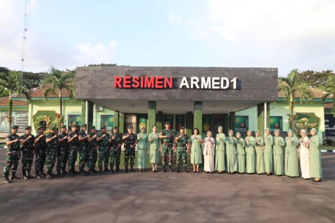 
					Danmenarmed 1 Kostrad Pimpin Tradisi Korps Penerimaan Warga Baru, Perkuat Jiwa Korsa Prajurit