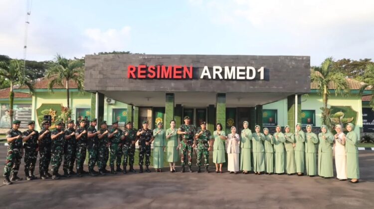Danmenarmed 1 Kostrad Pimpin Tradisi Korps Penerimaan Warga Baru, Perkuat Jiwa Korsa Prajurit