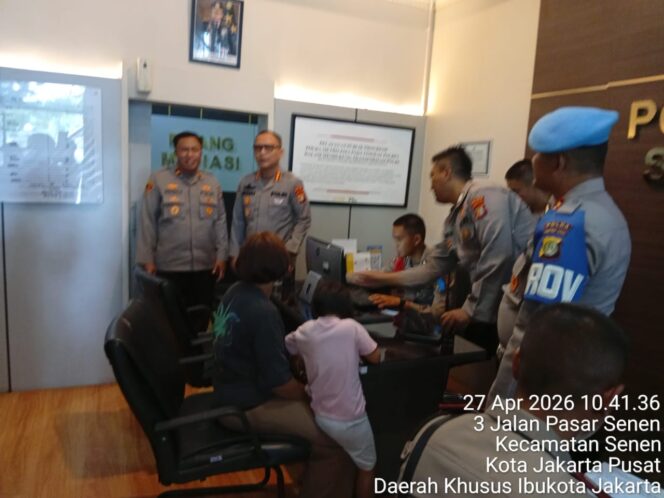 
					Pengecekan Latja Siswa SPN di Polsek Senen, Ka SPN PMJ Pastikan Kesiapan dan Disiplin Peserta