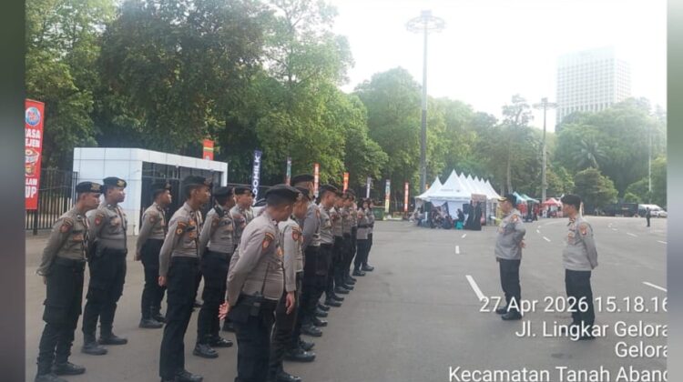 Pengamanan Ketat Laga Persija vs Persis Solo di GBK, Ribuan Personel Disiagakan
