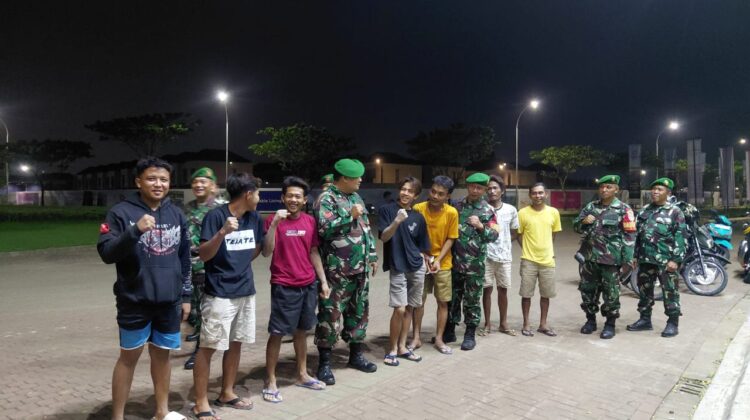 Koramil 02/Curug Patroli Maung Jaga Stabilitas Keamanan Wilayah 