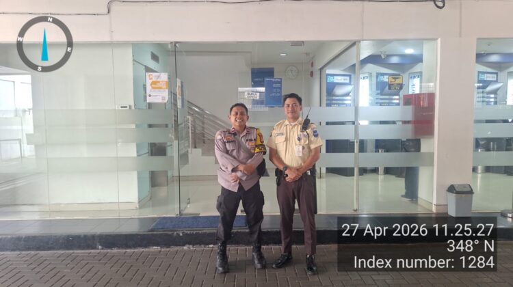 Bhabinkamtibmas Pegangsaan Intensifkan Patroli Dialogis di Perbankan, Perkuat Keamanan Wilayah Menteng