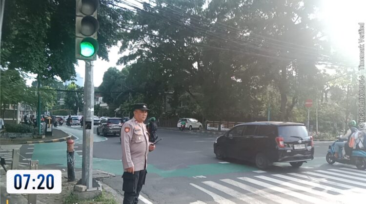Kapolsubsektor Mutia Siaga Pagi, Lalin Tl Cokroaminoto Menteng Tetap Lancar