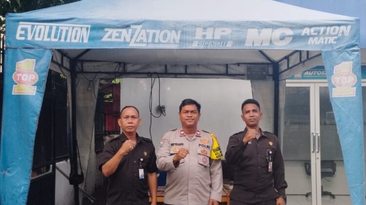 Sinergi Polri dan Security, Lingkungan Perkantoran Kemayoran Tetap Nyaman