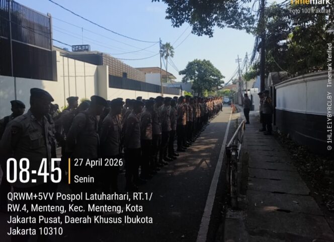 
					Pengamanan Aksi Mahasiswa di Komnas HAM, 186 Personel Gabungan Disiagakan