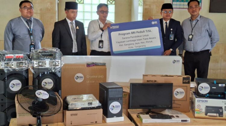 Wujud Kepedulian Sosial, BRI Tangerang Merdeka Salurkan TJSL ke Yayasan Tiara Aksara