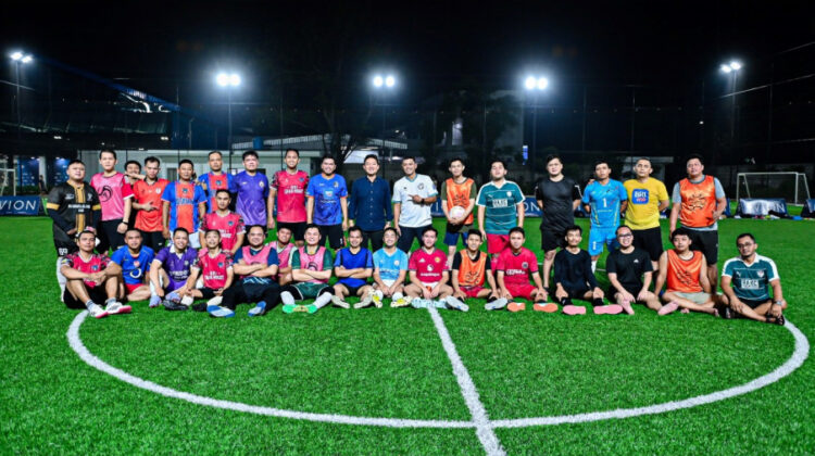 BRI KC Palmerah dan BRI KC Daan Mogot Menggelar Olahraga Bersama Mini Soccer