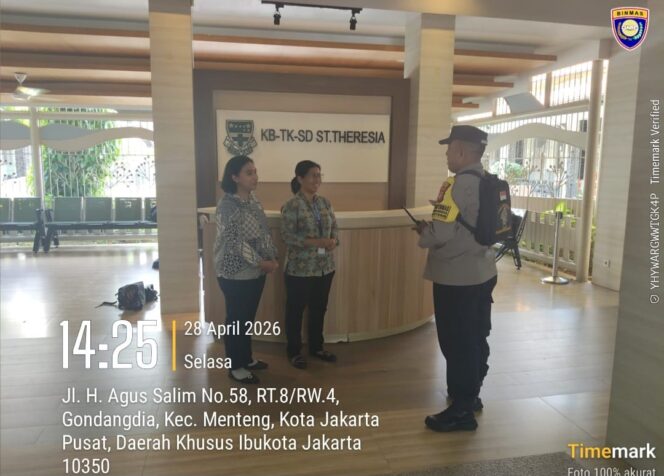 
					Bhabinkamtibmas Gondangdia Sambangi SD Santa Theresia, Tekankan Pengawasan Siswa Dari Pengaruh Negatif Medsos