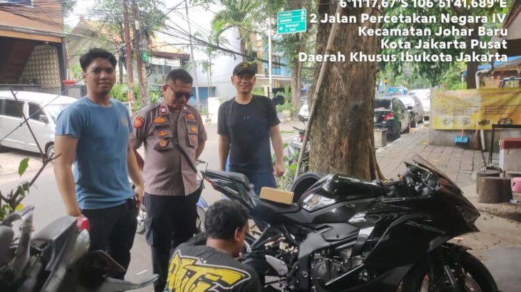 Sambang Dialogis di Permukiman, Polisi Perkuat Sinergi dan Imbauan Kamtibmas di Johar Baru