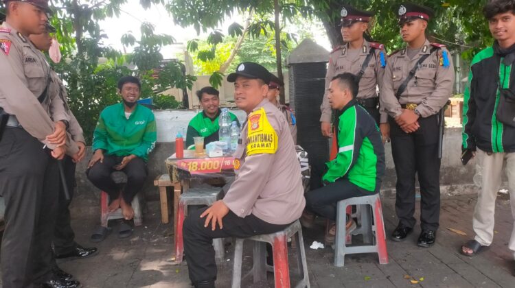 Siswa Bintara Polri Gelar Sambang Warga di Senen, Perkenalkan Peran Bhabinkamtibmas