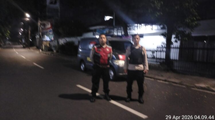 Polsek Senen Intensifkan Patroli Dini Hari, Antisipasi Tawuran dan Kejahatan Jalanan