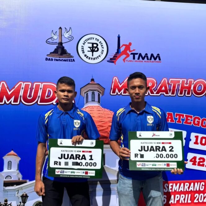 
					Atlet Lari Divif 1 Kostrad Kembali Raih Prestasi di Ajang Nasional