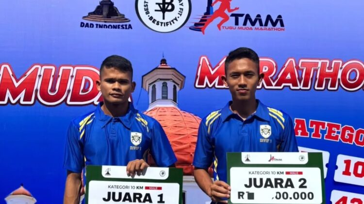 Atlet Lari Divif 1 Kostrad Kembali Raih Prestasi di Ajang Nasional