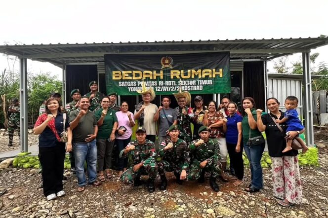 
					Cepat Dan Peduli, Yonarmed 12 Kostrad Selesaikan Pembangunan Rumah Dalam 12 Hari