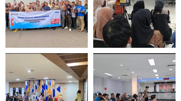 Tingkatkan Kesiapsiagaan, BRI BO Bintaro Gelar Simulasi Penanggulangan Kebakaran