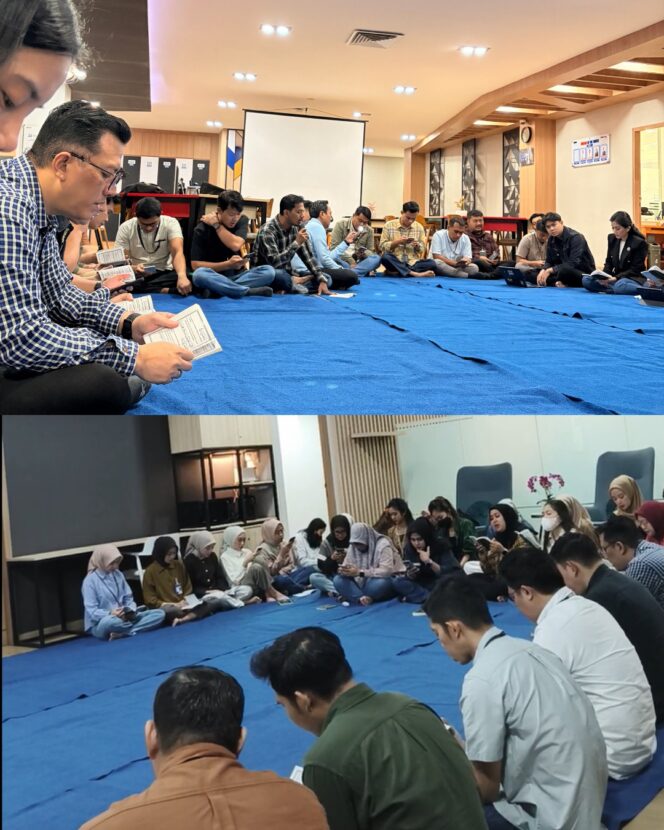 
					Bangun Lingkungan Kerja Harmonis, BRI BO Bintaro Rutin Gelar Pengajian Setiap Jumat