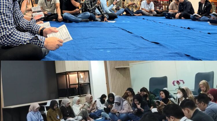 Bangun Lingkungan Kerja Harmonis, BRI BO Bintaro Rutin Gelar Pengajian Setiap Jumat