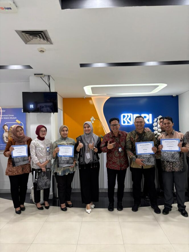 
					BRI Branch Office (BO) Bandara Soetta Raih Penghargaan “Brilian of the Month” Maret 2026