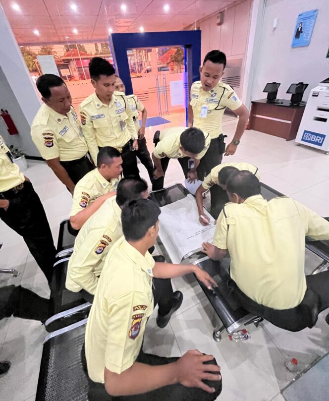 
					Tunjukkan Kesiapsiagaan Maksimal, Satpam BRI BO Labuan Latih Respons Cepat Tangani Bencana Gempa