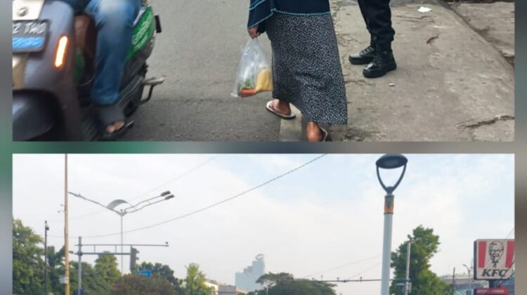 Polisi Atur Lalu Lintas Pagi di Kawasan Senen, Arus Kendaraan Lancar dan Kondusif