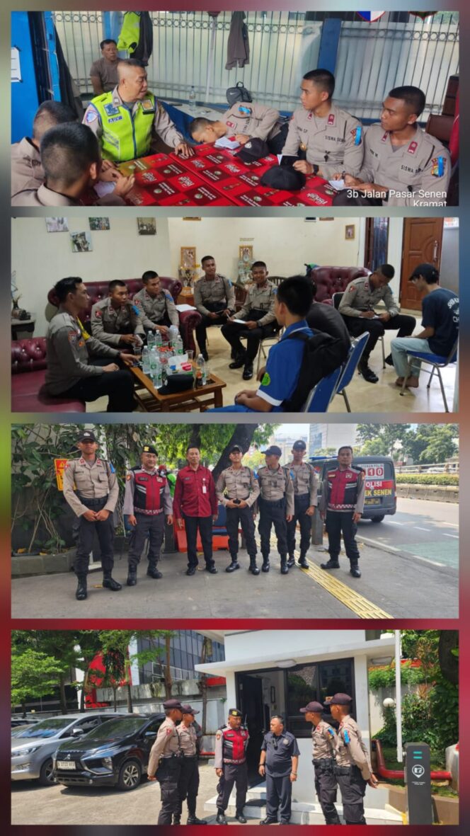 
					Siswa Bintara Polri Gelar Patroli Dialogis di Senen, Sambangi Objek Vital hingga Permukiman Warga