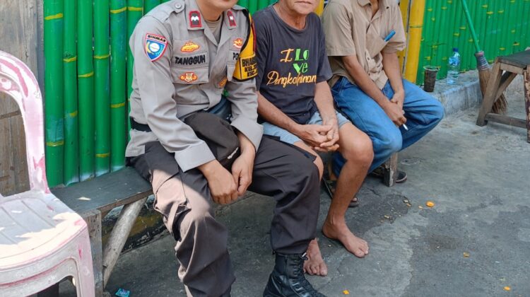 Perkuat “Sabuk Kamtibmas”, Polisi Sambangi Warga Tanah Tinggi dan Ajak Aktif Jaga Lingkungan