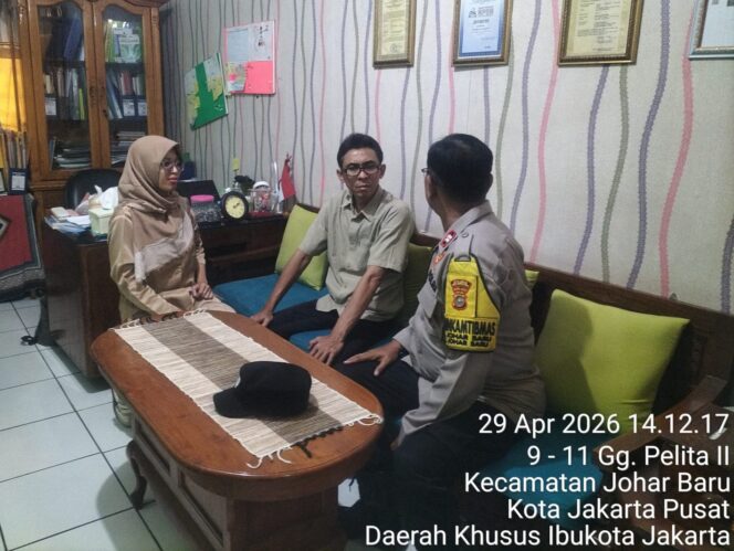 
					Cegah Pelajar Terlibat Aksi, Polisi Sambangi SMK Kampung Jawa Jelang May Day