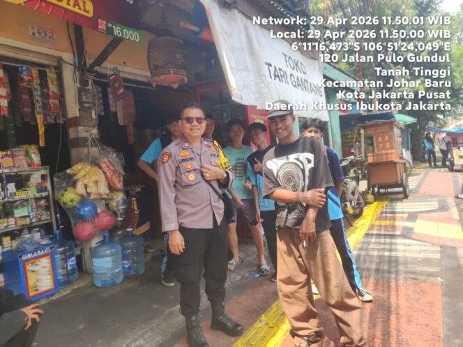 
					Sambangi Permukiman Johar Baru, Polisi Ajak Remaja Cegah Tawuran dan Jaga Kekompakan
