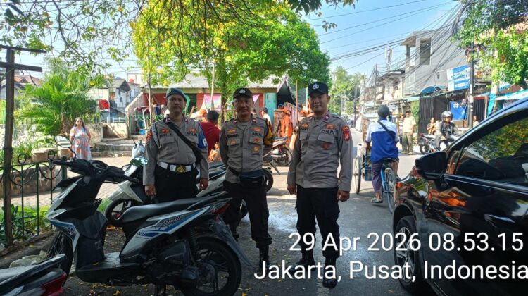 Rabu Tertib Johar Baru: Penataan PKL dan Bantaran Kali Sentiong Dikawal Lintas Sektor