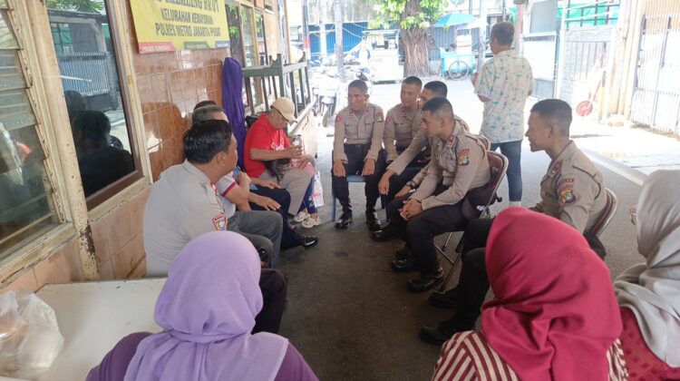 Belajar Dekat dengan Masyarakat, Siswa Latja Binmas Dibina Polsek Kemayoran