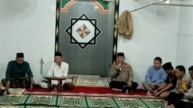 Wujud Kepedulian, Kapolsek Kemayoran Hadiri Yasinan dan Tahlil Korban Kecelakaan Kereta Api