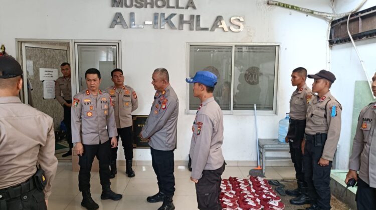 Kakorsis SPN PMJ Lido Cek Siswa Latja di Polsek Sawah Besar, Pastikan Kesiapan Optimal