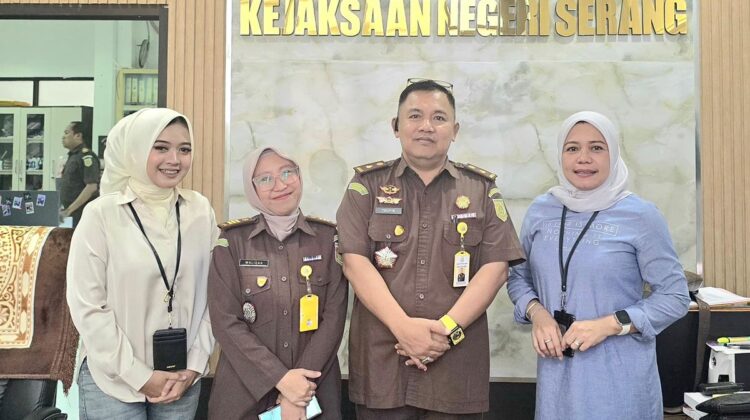 Kunjungan Instansi ke Kejaksaan Negeri, BRI KC Serang Bertemu dengan Kasubagbin dan Bagian Keuangan