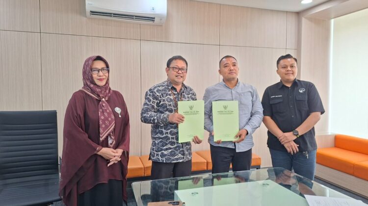 Penandatanganan PKS antara BRI KC Serang dan Perumahan Kierana Indah Serang untuk Perumahan FLPP Subsidi