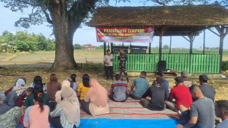 TMMD Nonfisik Kodim Pati, Petani Dibekali Pengetahuan Pengembangan Usaha Pertanian